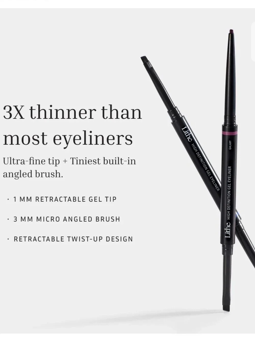 Lithe High Definition Gel Eyeliner Duo In Blueprint & Galaxy BNIB